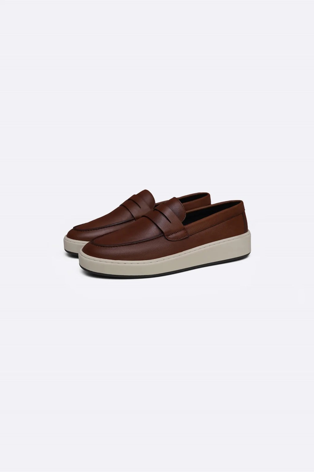 PENNY LEATHER LOAFERS