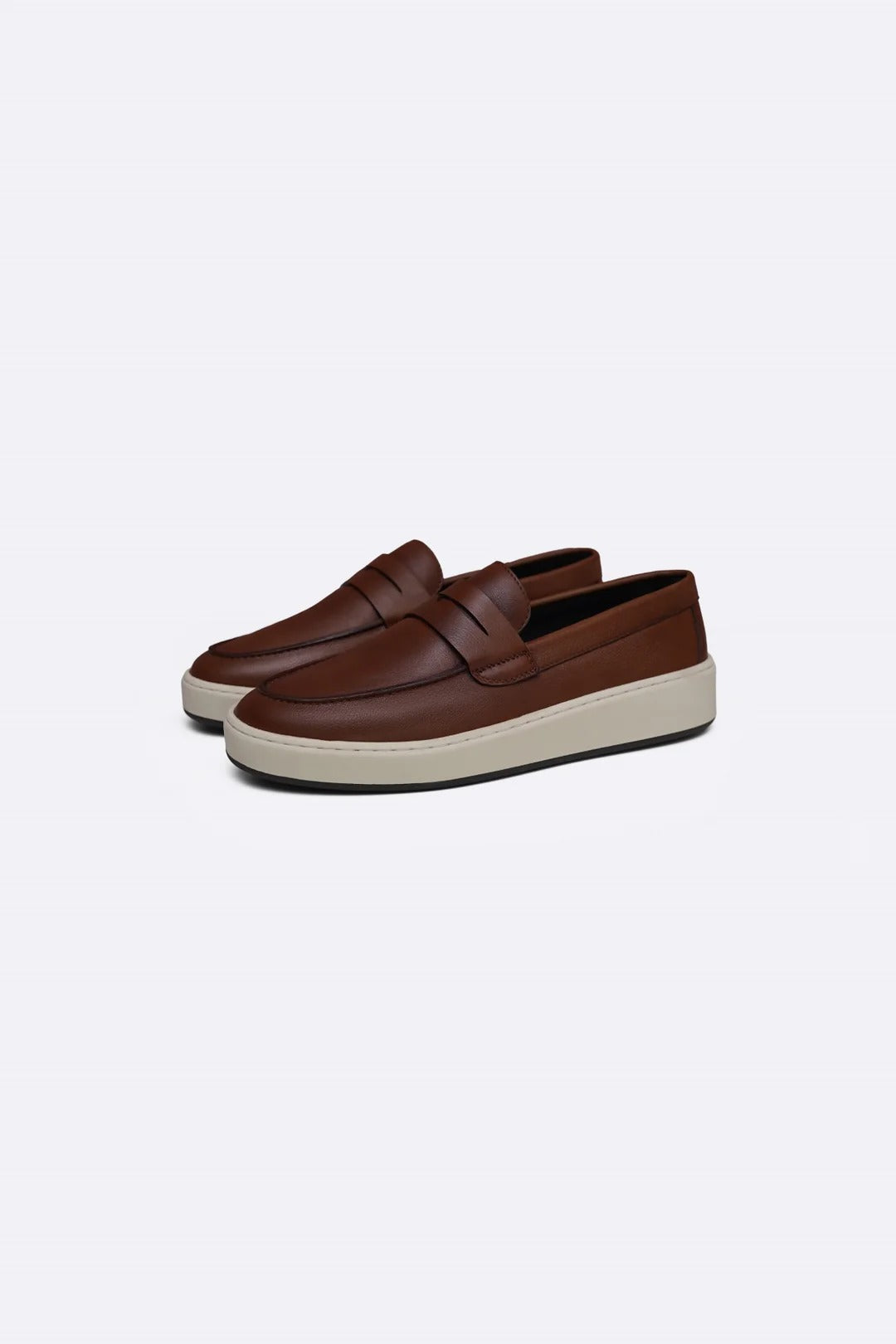 PENNY LEATHER LOAFERS