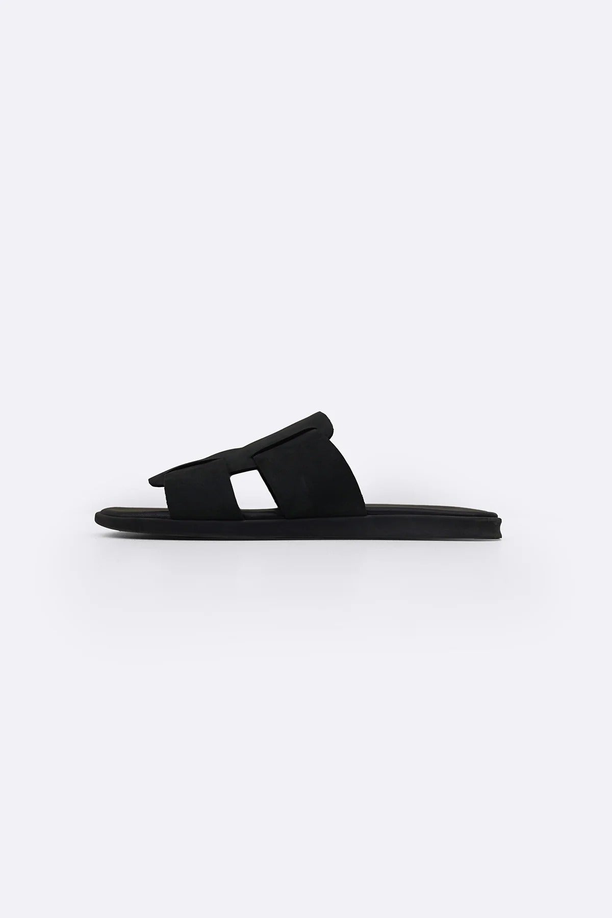 SMART LEATHER SLIDES