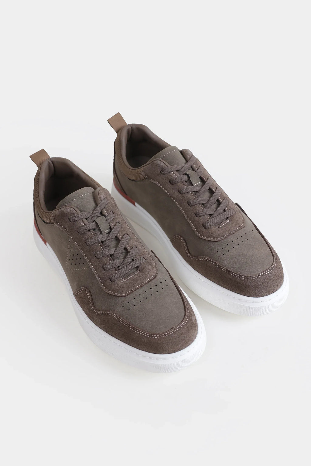 Multi-Piece Mesh Sneakers