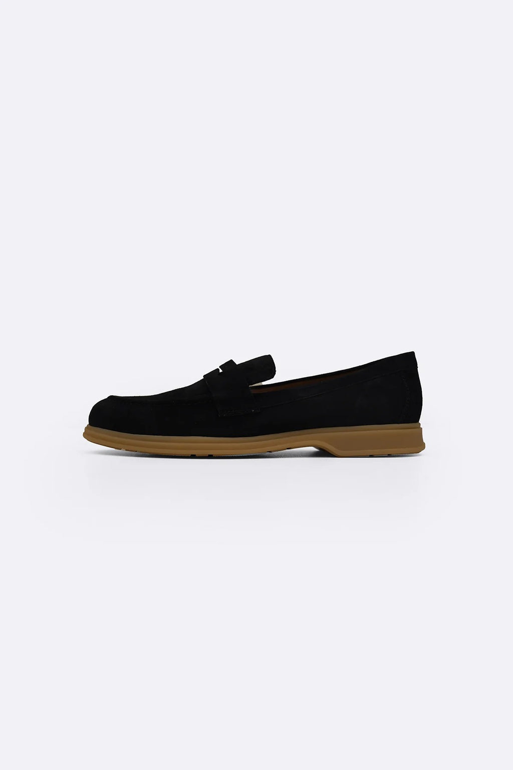 GOAT SUEDE PENNY LOAFERS