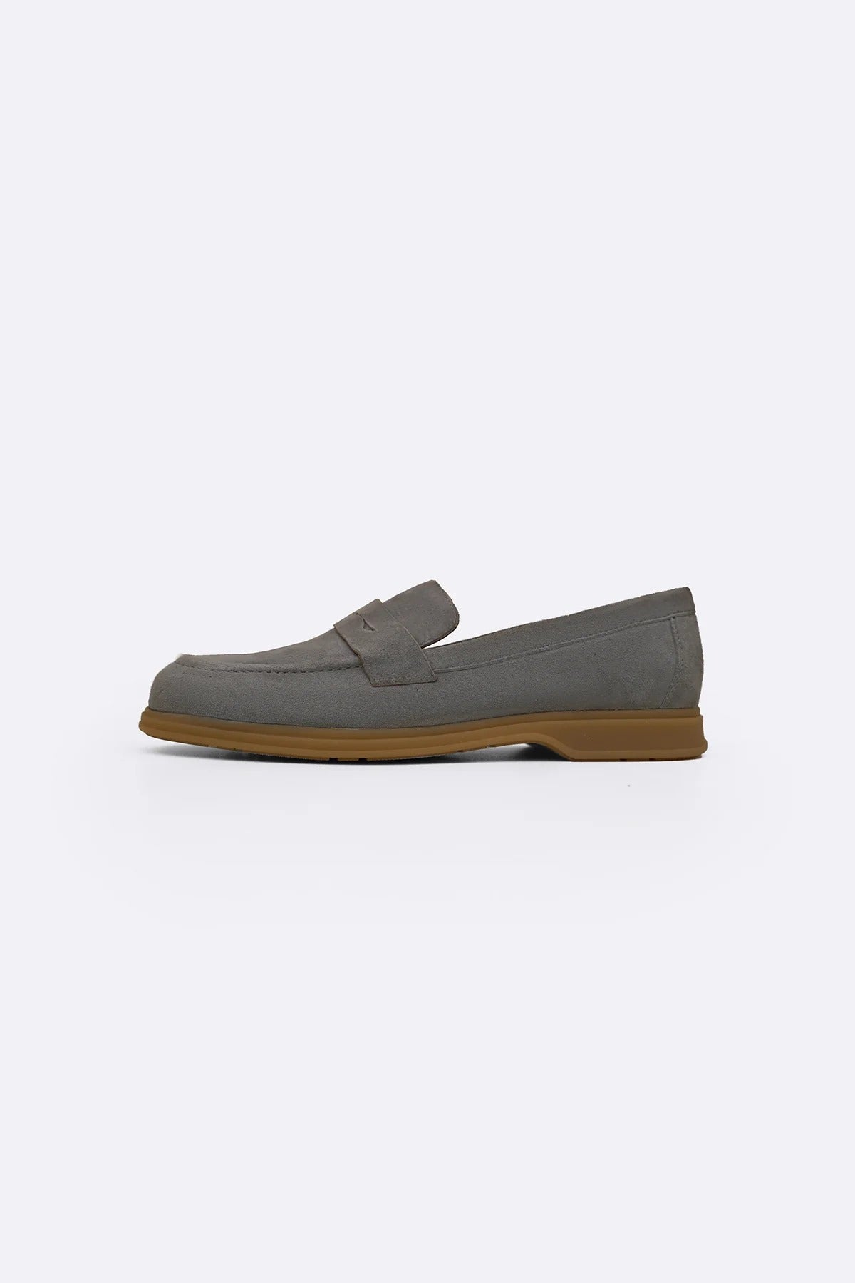 GOAT SUEDE PENNY LOAFERS